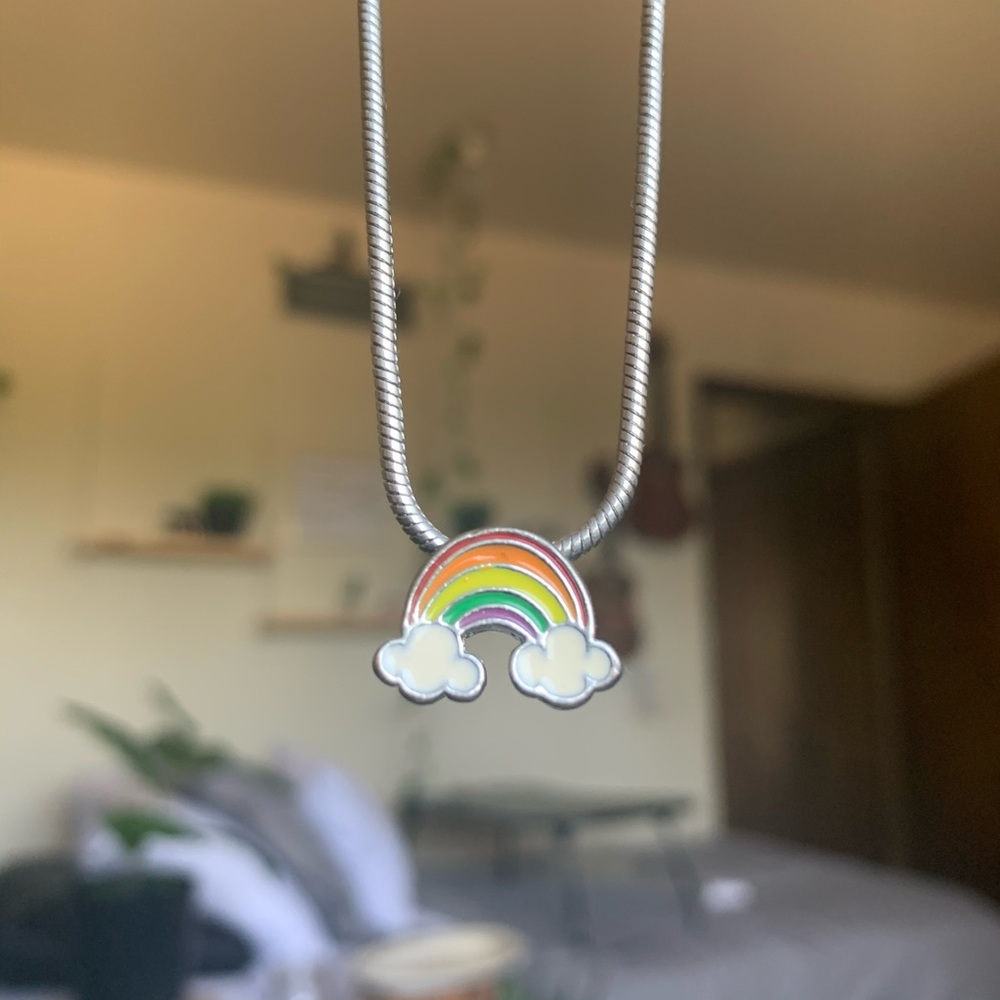 Rainbow necklace 🌈